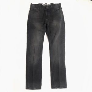 Slim Straight Dark Grey Jeans Mossimo Supply Co. Mens 32 Waist